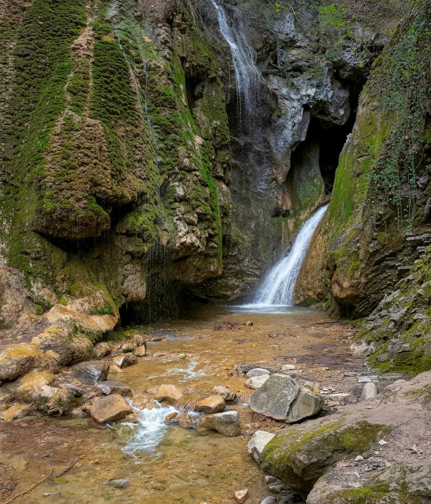 Гебиусские водопады и SPA-комплекс «Русь»