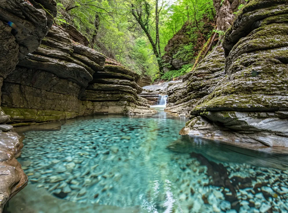 Каньон реки Бешенки. Отдых на море