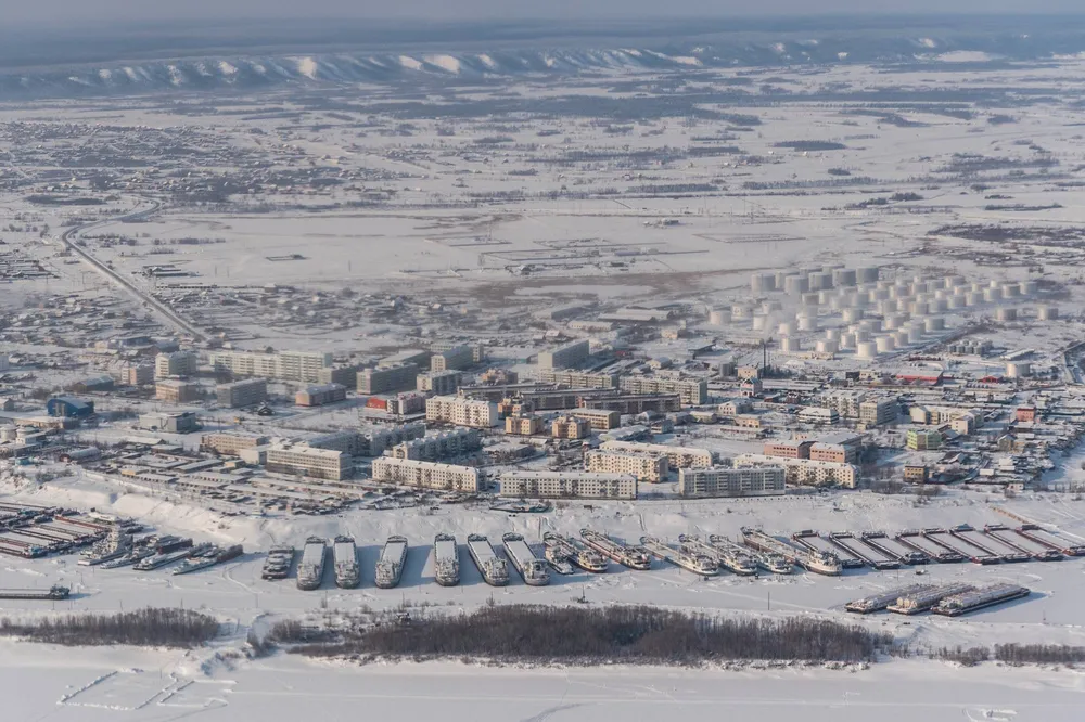 Посёлок Жатай в Якутии