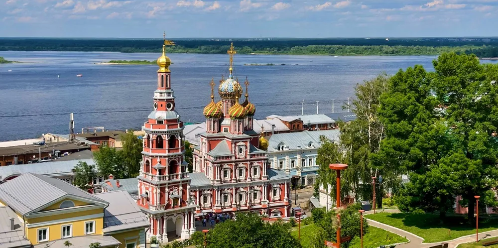 Строгановская церковь в Нижнем Новгороде