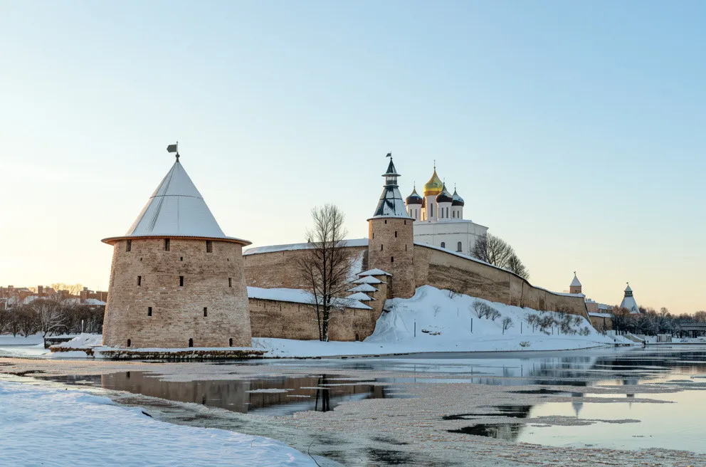 Пешеходная экскурсия по Кремлю и центру Пскова