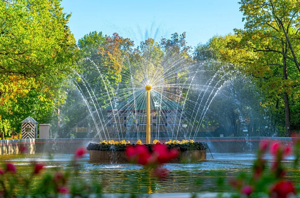 Нижний парк Петергофа