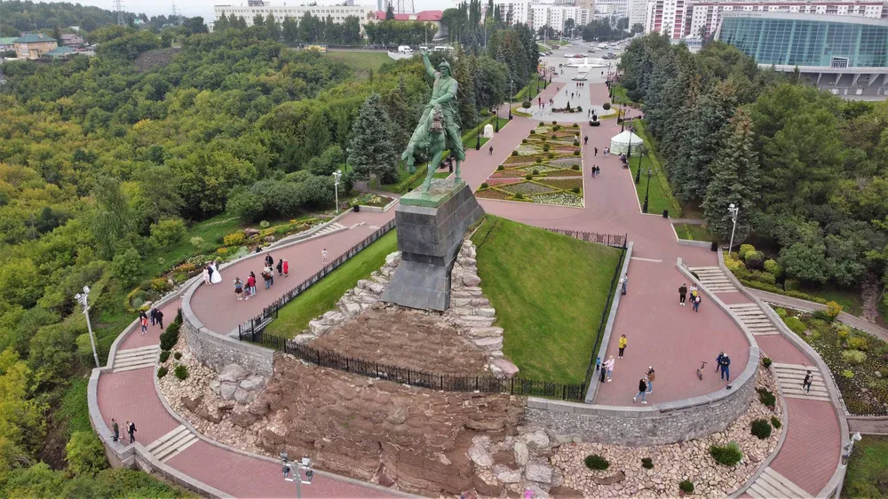 Памятник Салавату Юлаеву в Уфе 