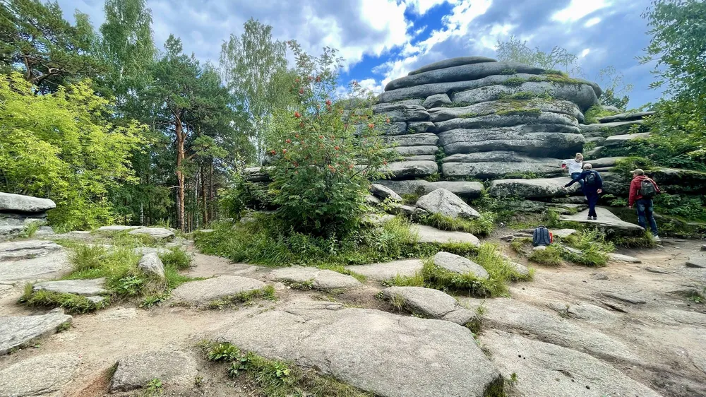 Шарташские каменные палатки в Екатеринбурге 
