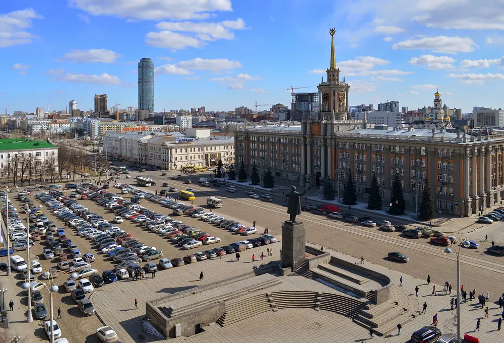 Площадь 1905 года в Екатеринбурге