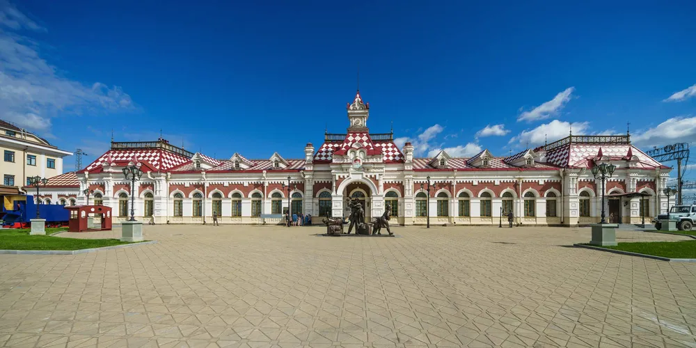 Старый вокзал в Екатеринбурге 