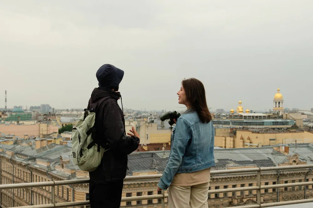 Небесная перспектива: групповая экскурсия на крыше