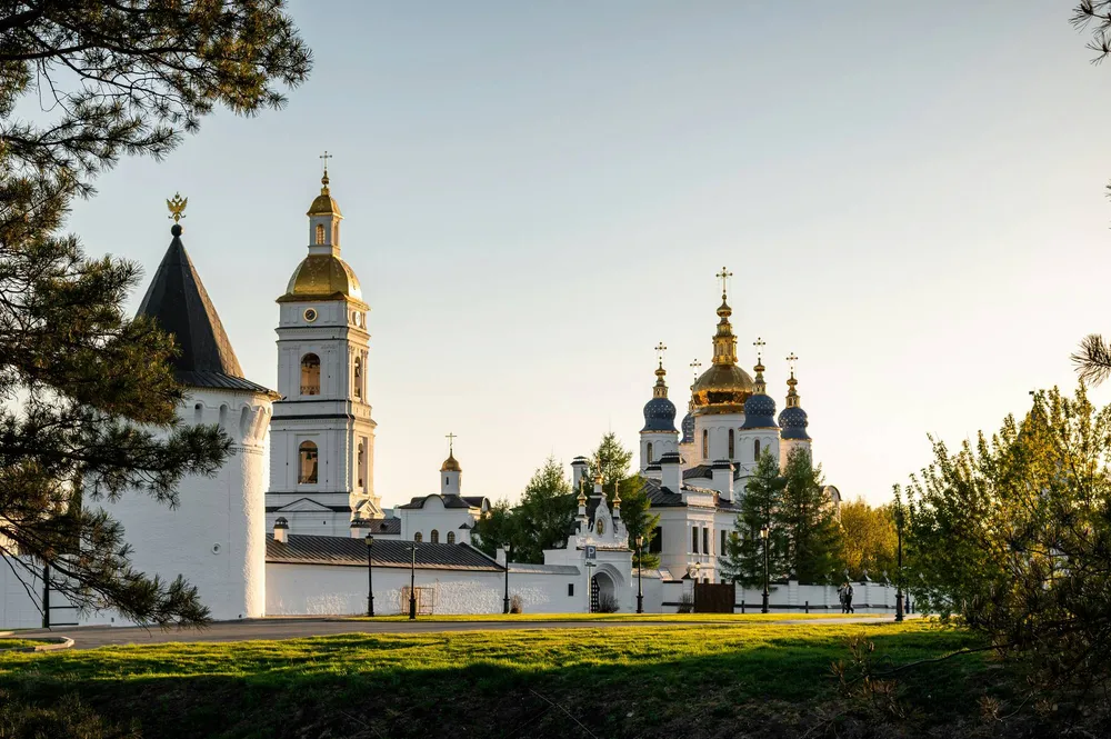 Тобольский кремль с Софийско-Успенским собором
