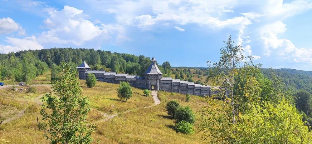 Декорации фильма «Сердце Пармы»
