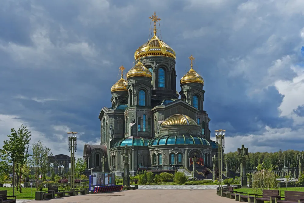Главный храм Вооружённых Сил РФ в парке Патриот, Одинцовский район Подмосковья