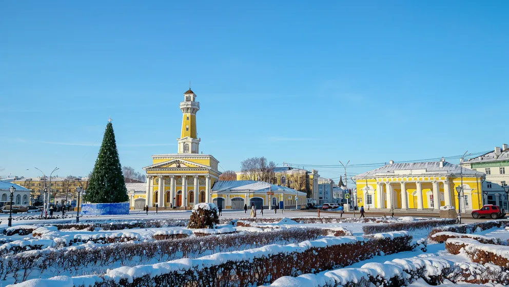 Новогодние каникулы в Костроме