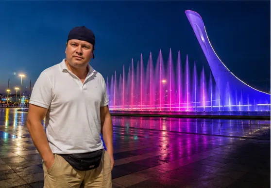 Олимпийский парк и шоу фонтанов
