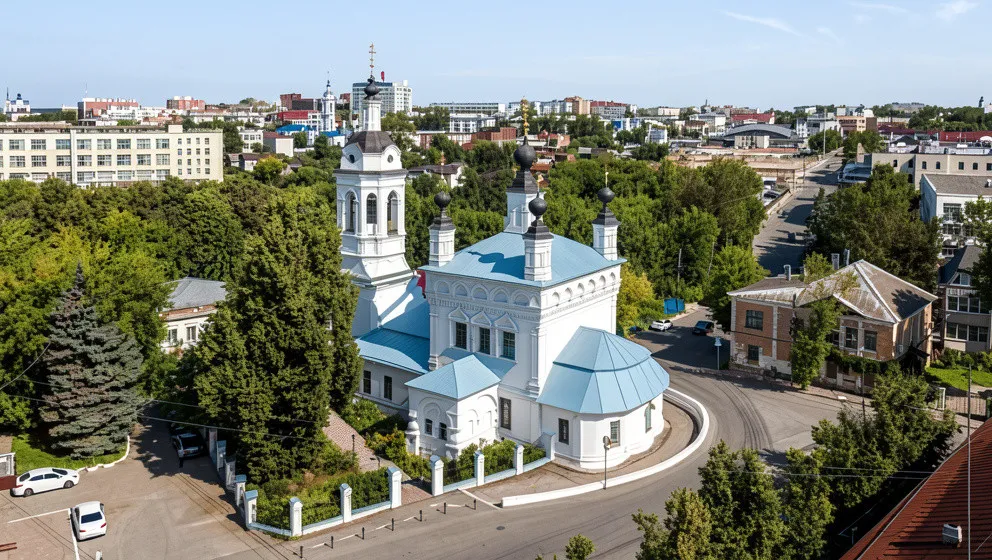 Архитектурные пейзажи старой Калуги