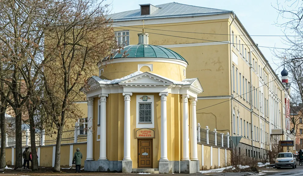 Архитектурные пейзажи старой Калуги