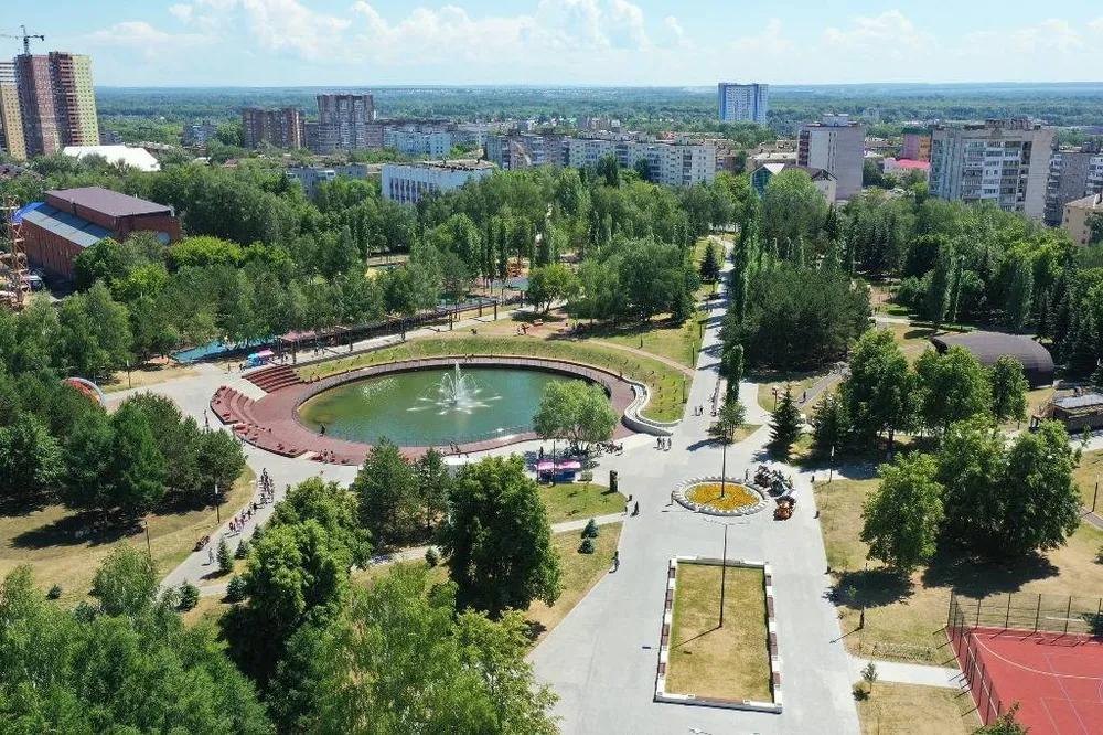 Парк культуры и отдыха Первомайский в Уфе