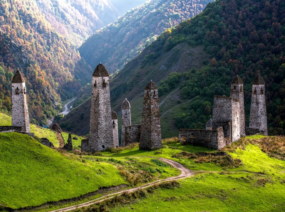Ингушетия, Осетия