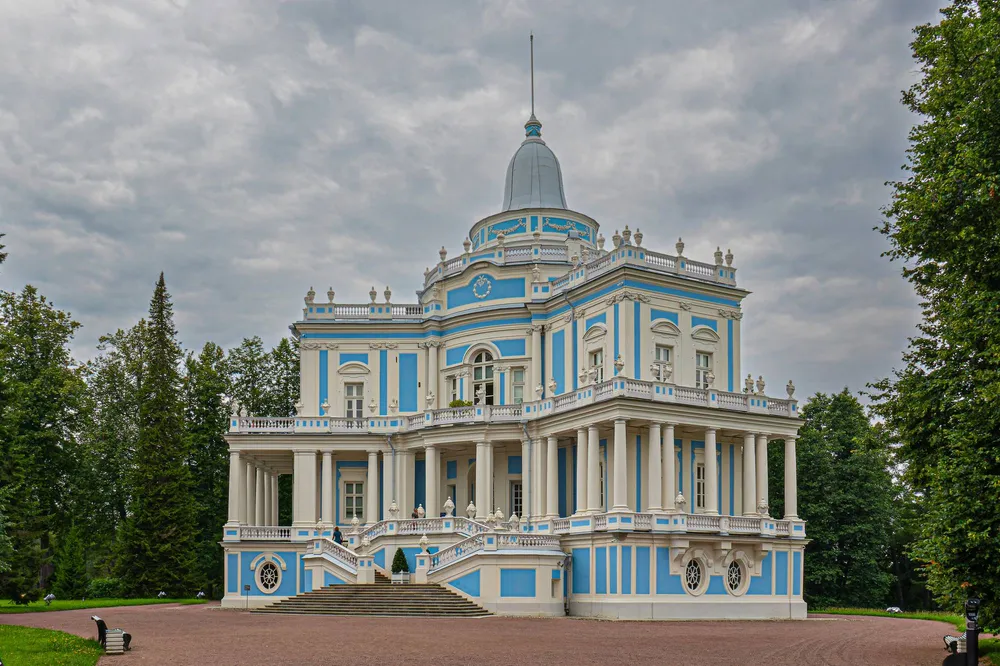 Павильон Катальная горка в парке Ораниенбаум, Санкт-Петербург