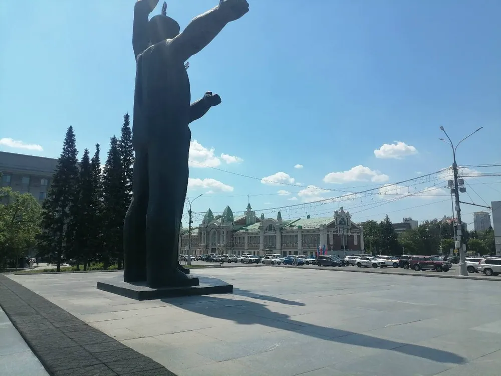 Площадь Ленина в Новосибирске