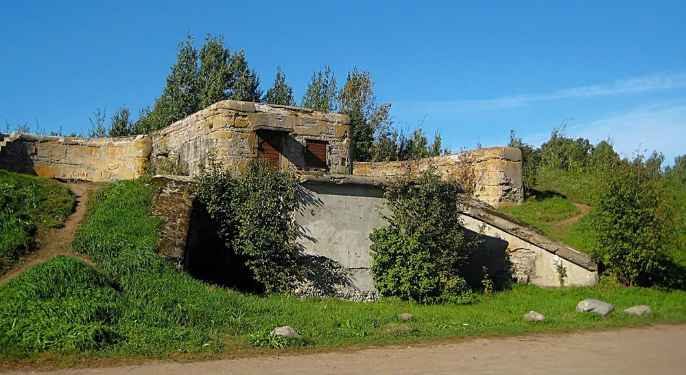 Береговой форт Риф в Кронштадте
